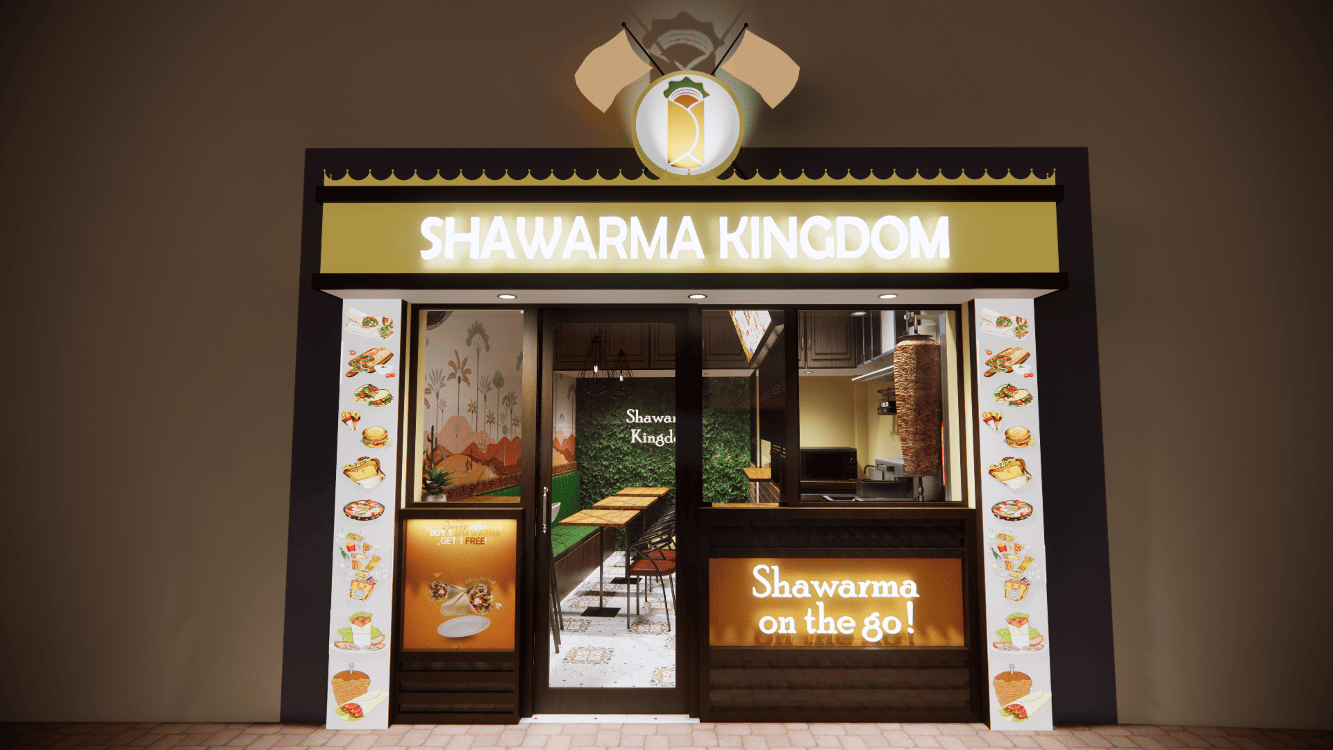 SHAWARMA KINGDOM BAGHAJATIN 1